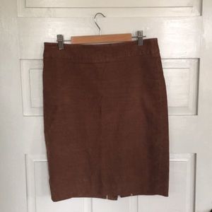 J. Crew Corduroy Pencil Skirt